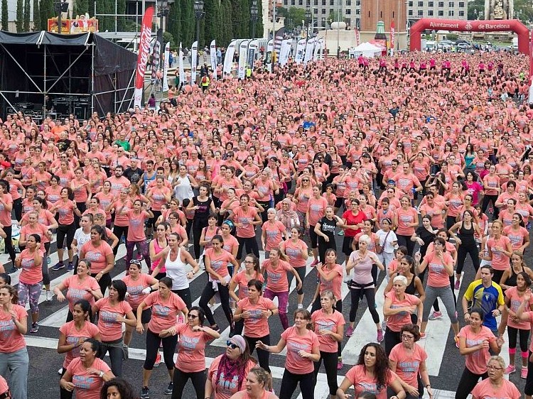 FIESTA DEL FITNESS EN LA MERCÈ 24/09/2017